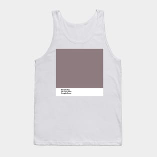 pantone 16-1606 TPG Purple Dov Tank Top